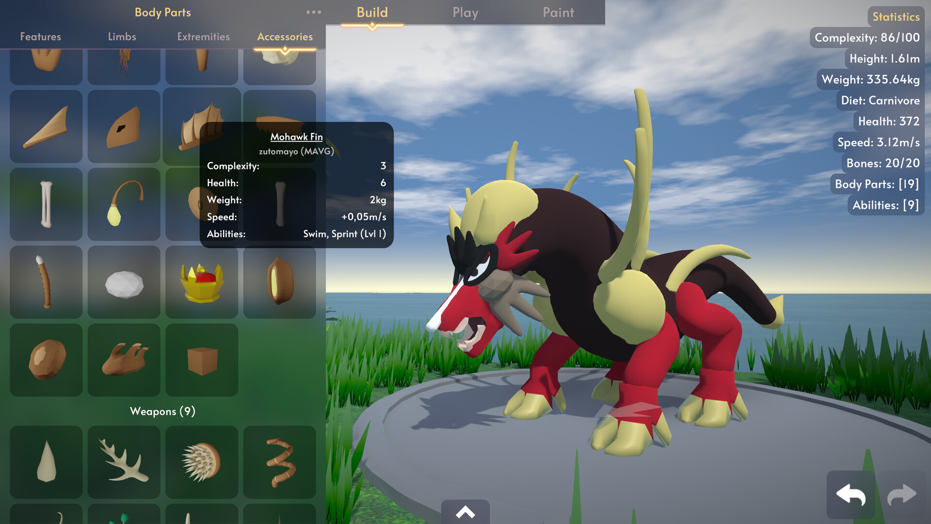 生物创造器/生物编辑器/Creature Creator
